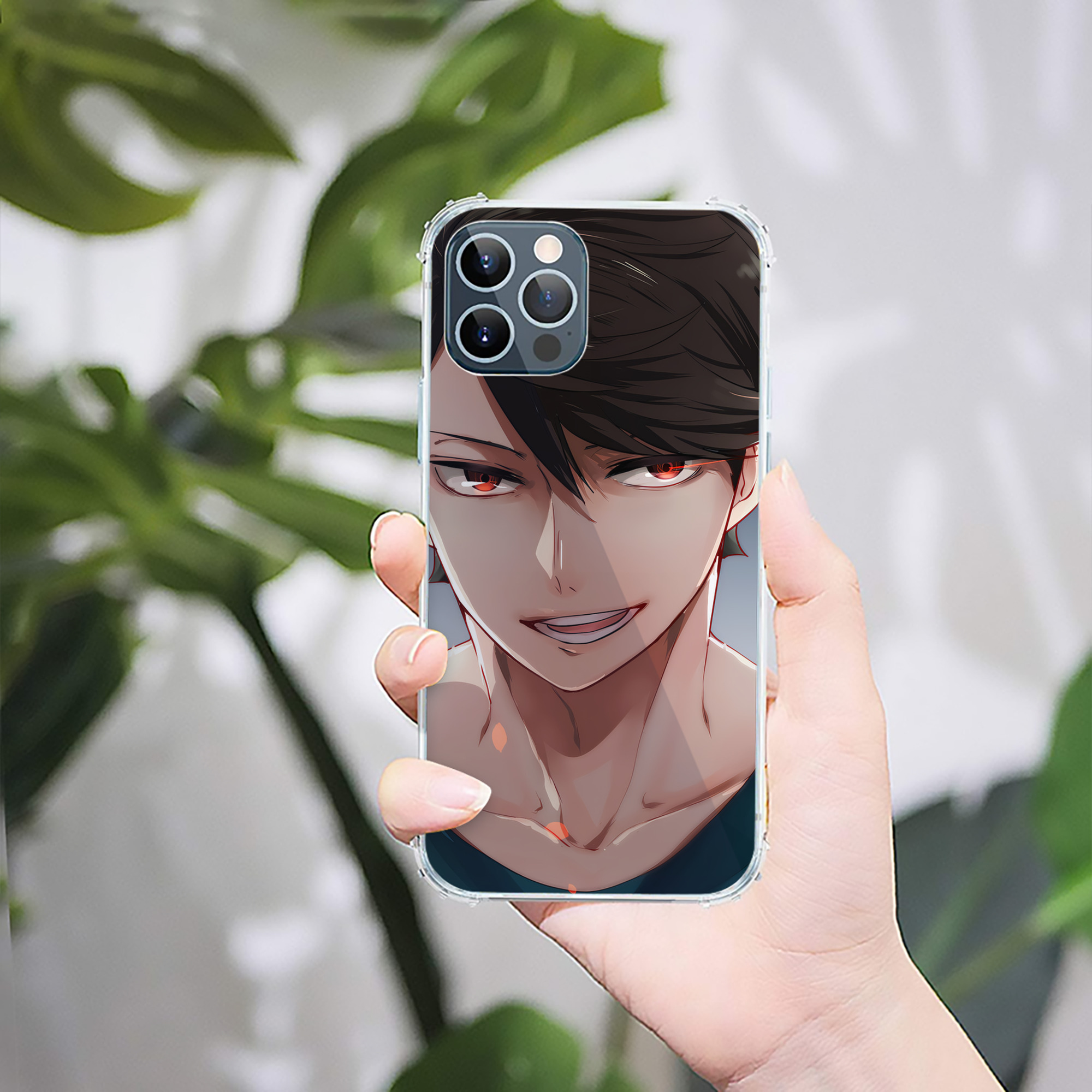 （画像用） ハイキュー!! Haikyu!! 【iPhone 12シリーズ対応】透明スマホケース（クリアソフトケース）